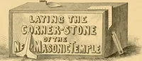 An illustration from Dedication memorial of the new Masonic temple, Boston (1868)