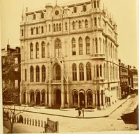 An illustration from Dedication memorial of the new Masonic temple, Boston (1868)