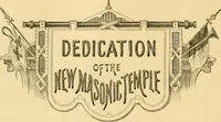 An illustration from Dedication memorial of the new Masonic temple, Boston (1868)