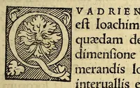 An illustration from De dimensione terræ et geometrice numerandis locorum particularium interuallis ex doctrina triangulorum sphæricorum & canone subtensarum liber, : denuo editus, sed auctius multo & correctius, quam antea. (1554)