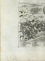 An illustration from De' disegni delle piv illvstri città et fortezza del mondo. la quale ne contiene cinquanta : con vna breve historia delle origini et accidenti loro, secondo l'ordine de' tempi (1569)