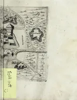 An illustration from De' disegni delle piv illvstri città et fortezza del mondo. la quale ne contiene cinquanta : con vna breve historia delle origini et accidenti loro, secondo l'ordine de' tempi (1569)