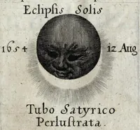 Picture 1 of 9 from De eclipsi solari anno MDCLIV die XII Augusti, in Europa, a pluribus spectata tubo optico (1662), leaf 7