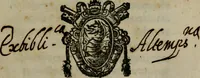 An illustration from De expvngendis haereticorvm propriis nominibus etiam de libris qui de religione ex professo nontractant. Adiecta est Iohan (1576)