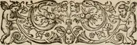An illustration from A defence of The reformed Catholicke of M. W. Perkins, lately deceased, against the bastard Counter-Catholicke of D. Bishop, seminary priest : the first part, for answer to his calumniations generally framed against the same, and against the whole religion and state of our church ... (1606)