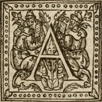 An illustration from A defence of The reformed Catholicke of M. W. Perkins, lately deceased, against the bastard Counter-Catholicke of D. Bishop, seminary priest : the first part, for answer to his calumniations generally framed against the same, and against the whole religion and state of our church ... (1606)