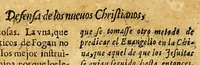 An illustration from Defensa de los nuevos christianos, y missioneros de la China, Japon, y Indias. : Contra dos libros intitulados, La practica moral de los jesuitas, y el Espiritu de M. Arnaldo. Traducida de Frances en Español de la segunda impression, hecha en Paris, en casa de Estevan Michallet, impressor mayor del rey, en la Calle de Santiago, à la insignia de San Pablo, año 1688. (1690)