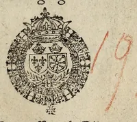 An illustration from Deffence du Traicté du delict commun et cas privilegié, en la distinction des deux puissances, ecclesiastique & seculiere. (1612)