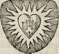 An illustration from De freqventi commvnione liber, in qvo ss. patrvm, pontificvm, et conciliorvm de poenitentiae atqve Eucharistiae sacramentorum vsu sententiae summa fide proferuntur, vt pro norma omnibus esse possint .. (1647)