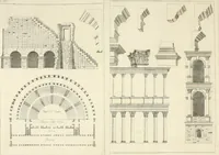 An illustration from Degli anfiteatri e particolarmente del Flavio di Roma, di quello d' Italica nella Spagna, e di quello di Pola nell' Istria (1788)