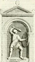 An illustration from Degli anfiteatri e particolarmente del Flavio di Roma, di quello d' Italica nella Spagna, e di quello di Pola nell' Istria (1788)