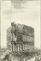An illustration from Degli anfiteatri e particolarmente del Flavio di Roma, di quello d' Italica nella Spagna, e di quello di Pola nell' Istria (1788)
