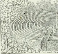 An illustration from Degli edificj antichi e moderni di Roma; vedute in contorno (1817)