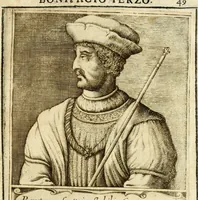 Picture 11 of 16 from De gli eroi della serenissima casa d'Este, ch'ebbero il dominio in Ferrara, memorie di Francesco Berni, al serenissimo signor dvca Francesco d'Este .. (1640), leaf 60