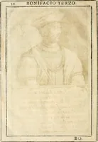 An illustration from De gli eroi della serenissima casa d'Este, ch'ebbero il dominio in Ferrara, memorie di Francesco Berni, al serenissimo signor dvca Francesco d'Este .. (1640)
