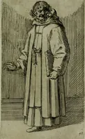 An illustration from De gli habiti delle religioni con le armi e breue descrittion loro, libro primo[-terza] (1626)