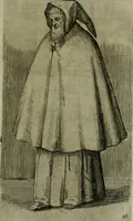 An illustration from De gli habiti delle religioni con le armi e breue descrittion loro, libro primo[-terza] (1626)