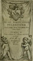 Picture 103 of 149 from De gli habiti delle religioni con le armi e breue descrittion loro, libro primo[-terza] (1626), leaf 122