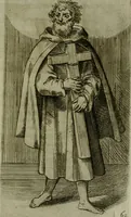 An illustration from De gli habiti delle religioni con le armi e breue descrittion loro, libro primo[-terza] (1626)
