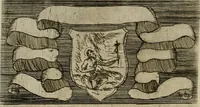 An illustration from De gli habiti delle religioni con le armi e breue descrittion loro, libro primo[-terza] (1626)