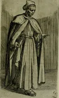 An illustration from De gli habiti delle religioni con le armi e breue descrittion loro, libro primo[-terza] (1626)