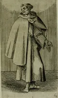 An illustration from De gli habiti delle religioni con le armi e breue descrittion loro, libro primo[-terza] (1626)