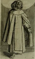 An illustration from De gli habiti delle religioni con le armi e breue descrittion loro, libro primo[-terza] (1626)