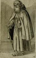 An illustration from De gli habiti delle religioni con le armi e breue descrittion loro, libro primo[-terza] (1626)