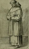 An illustration from De gli habiti delle religioni con le armi e breue descrittion loro, libro primo[-terza] (1626)