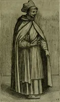 An illustration from De gli habiti delle religioni con le armi e breue descrittion loro, libro primo[-terza] (1626)