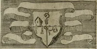 An illustration from De gli habiti delle religioni con le armi e breue descrittion loro, libro primo[-terza] (1626)
