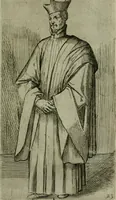 An illustration from De gli habiti delle religioni con le armi e breue descrittion loro, libro primo[-terza] (1626)