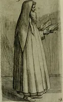 An illustration from De gli habiti delle religioni con le armi e breue descrittion loro, libro primo[-terza] (1626)