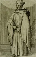 An illustration from De gli habiti delle religioni con le armi e breue descrittion loro, libro primo[-terza] (1626)