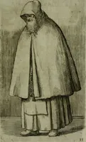 An illustration from De gli habiti delle religioni con le armi e breue descrittion loro, libro primo[-terza] (1626)
