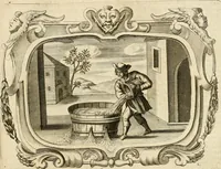 Picture 20 of 32 from De goddelycke voorsienigheydt uytgebeeldt in Joseph onder-coninck van Egypten : verciert met sinne-beelden ende sede-leeringen (1710), leaf 176