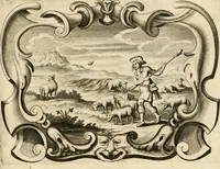 Picture 25 of 32 from De goddelycke voorsienigheydt uytgebeeldt in Joseph onder-coninck van Egypten : verciert met sinne-beelden ende sede-leeringen (1710), leaf 224