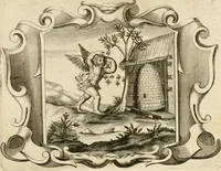 An illustration from De goddelycke voorsienigheydt uytgebeeldt in Joseph onder-coninck van Egypten : verciert met sinne-beelden ende sede-leeringen (1710)