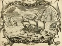 An illustration from De goddelycke voorsienigheydt uytgebeeldt in Joseph onder-coninck van Egypten : verciert met sinne-beelden ende sede-leeringen (1710)