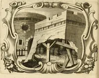 An illustration from De goddelycke voorsienigheydt uytgebeeldt in Joseph onder-coninck van Egypten : verciert met sinne-beelden ende sede-leeringen (1710)