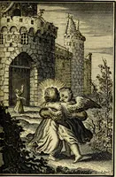 An illustration from De godlievende ziel (1749)
