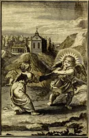 An illustration from De godlievende ziel (1749)