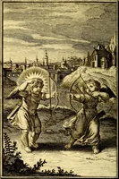 An illustration from De godlievende ziel (1749)