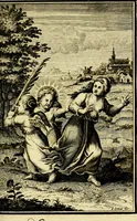 An illustration from De godlievende ziel (1749)