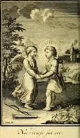 An illustration from De godlievende ziel (1749)