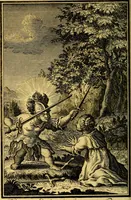 An illustration from De godlievende ziel (1749)