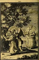 An illustration from De godlievende ziel (1749)