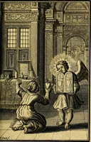 An illustration from De godlievende ziel (1749)