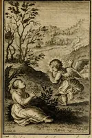 An illustration from De godlievende ziel vertoont in zinnebeelden (1737)
