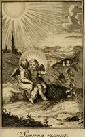 An illustration from De godlievende ziel vertoont in zinnebeelden (1737)